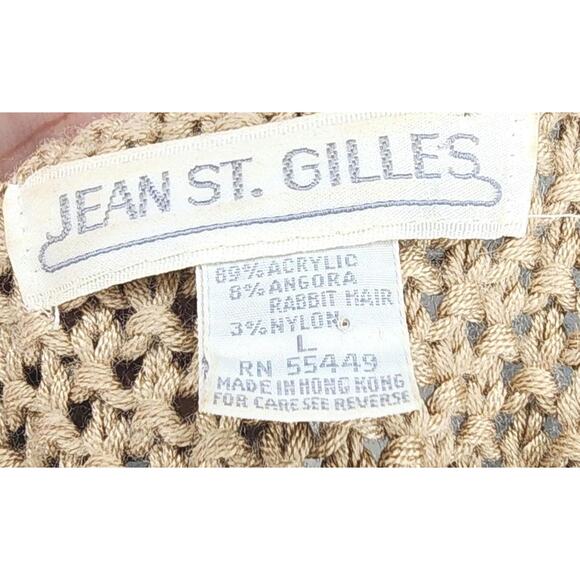80s Jean St. Gilles Angora Blend Sweater | Cozy Glam | Retro Ski Style - Picture 7 of 7